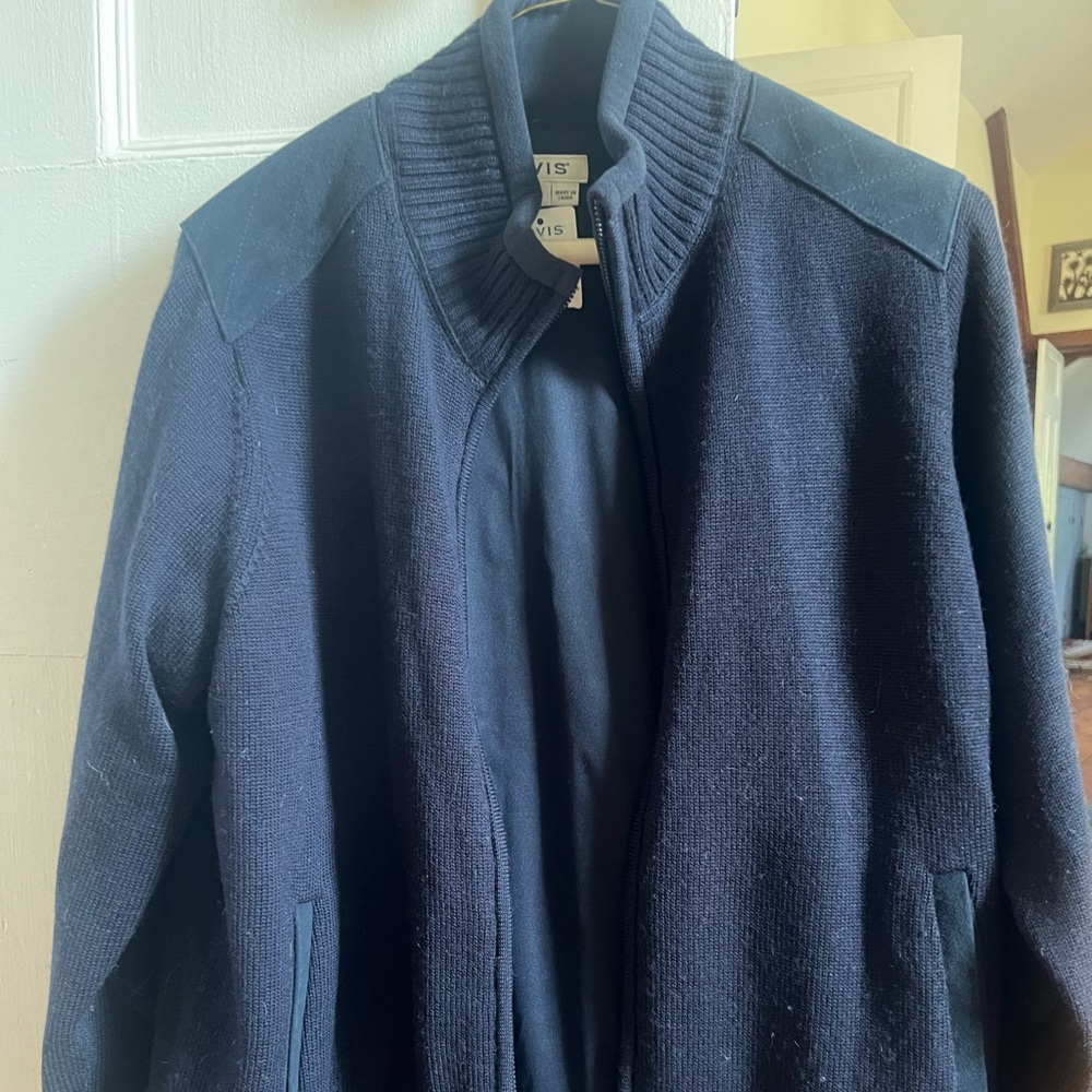 ORVIS MEN WOOL CARDIGAN / JACKET SIZE M.. BRAND NEW WITH TAGS